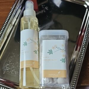 New Papyrus Vanilla Scented Home Room Spray and Aromatic Vanilla Scented Stones